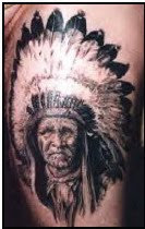 native america tattoos design