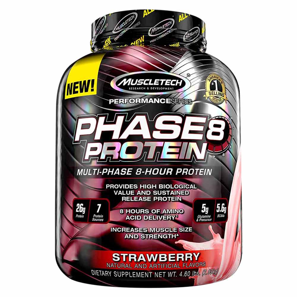 MuscleTech Phase 8 Protein, 4.6 lb