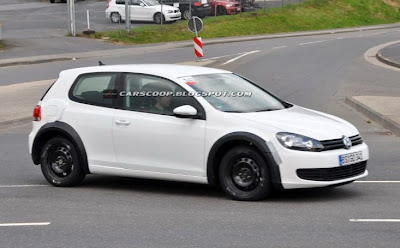 Volkswagen Golf Mk7 2012 new spy pictures