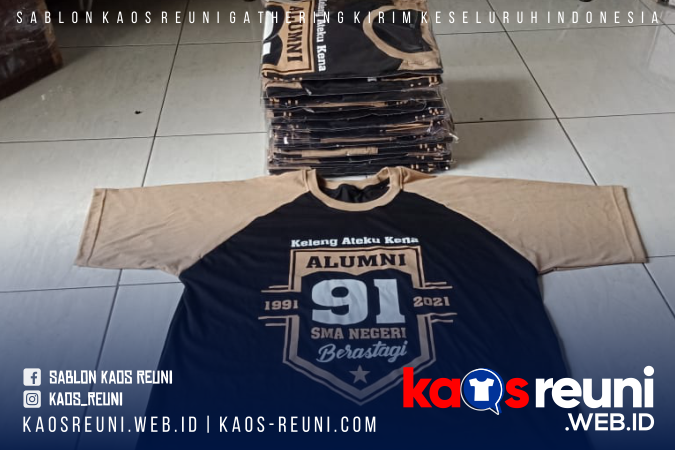 Alumni Kaos Berastagi SMA Negeri Angkatan 91