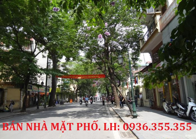 Bán nhà mặt phố Tràng Thi