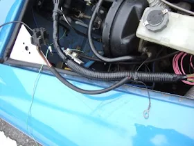 ローバーミニクーパーのヘッドライトリレーハーネス