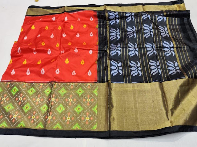 Pochampally Handloom Double Ikkat Sarees