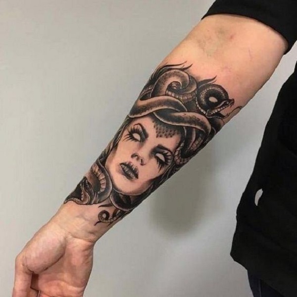 Tatuagem Medusa