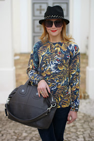 Kenzo flying tiger print sweater, Replay fedora hat, Givenchy Nightingale, Fashion and Cookies, fashion blogger