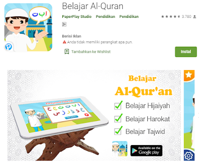 5 Aplikasi Belajar Huruf Hijaiyah Android Terbaik