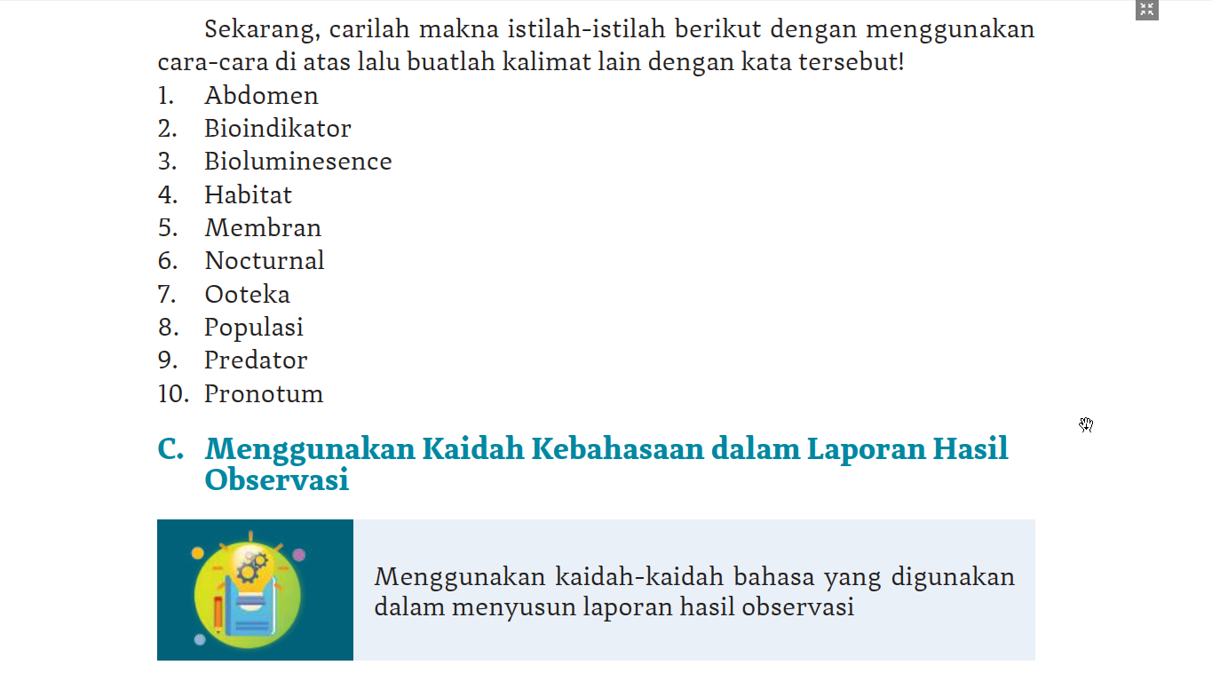 Bab 1 Kegiatan 3 Halaman 16 Kelas 10, Kunci Jawaban Bahasa Indonesia