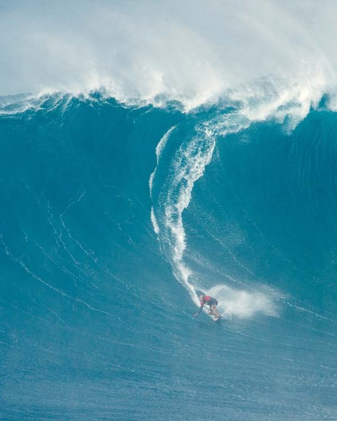 big wave surfing