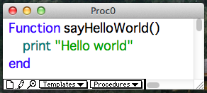 SayHelloWorld