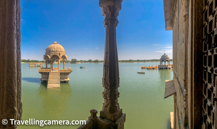 Apart from the water, there's also a lot of architecture to be found around the lake. The lake is surrounded by several ghats, temples, and chhatris. On pleasant days, one can spend quite a bit of time walking around the lake.