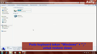 Cara Cepat Minimize dan Maximize Program Menggunakan Mouse dan Keyboard