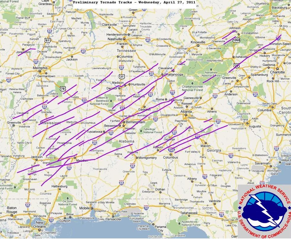 The Life of a Farmer's Wife: Alabama Tornado Outbreak 2011