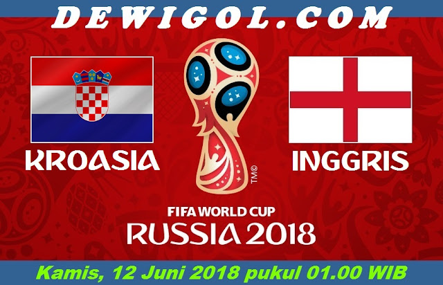 Prediksi Kroasia vs Inggris 12 Juli 2018 | WA : +855963609673
