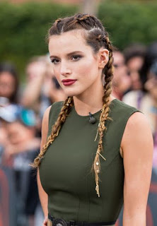 Bella Thorne French Braid