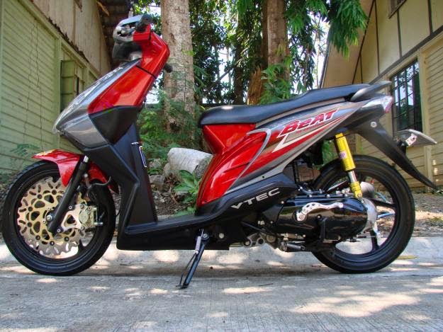 modifikasi motor beat standar