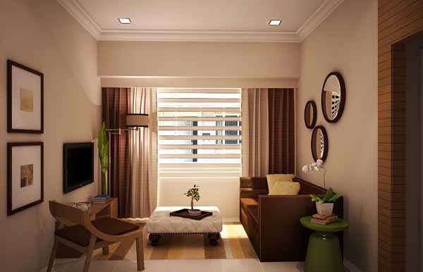 WARNA HIASAN  Tips Dekorasi Bagi Rumah  Flat  atau Apartment 