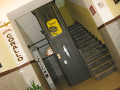 The entrance to my hostel