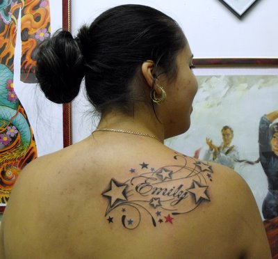 star tattoos designs for women