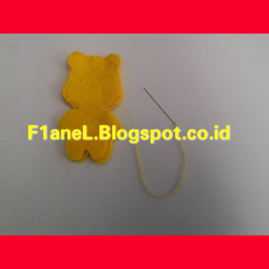  Kerajinan  Kain  Flanel  Cara Membuat Boneka Beruang Pooh  