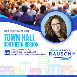 Senator Rausch schedules Town Hall event in Franklin - Oct 16 at 6 PM