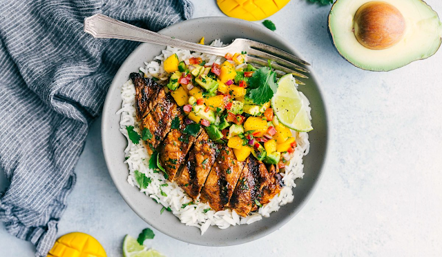 Chipotle Lime Chicken Thighs With Pineapple Salsa Recipe