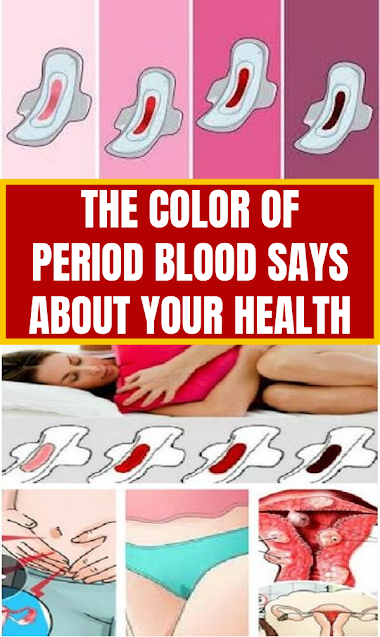What Your PERIOD BLOOD Says About Your Health?