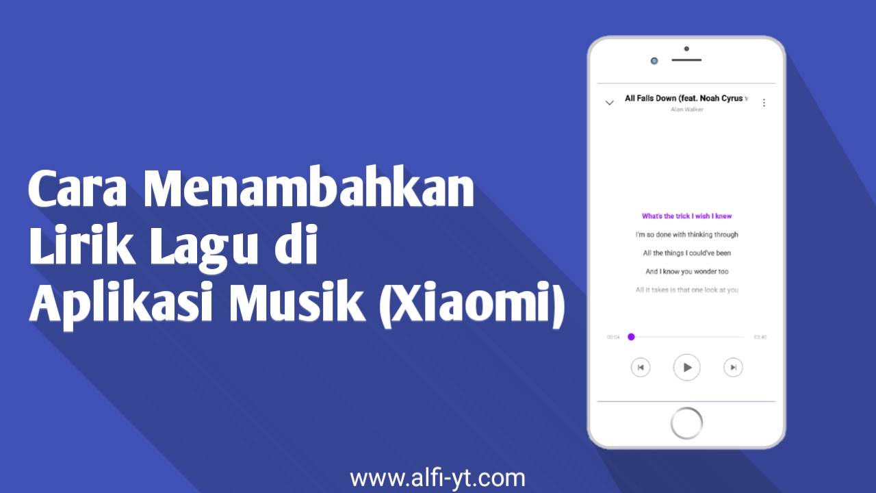 Cara Menampilkan Lirik Lagu di Xiaomi