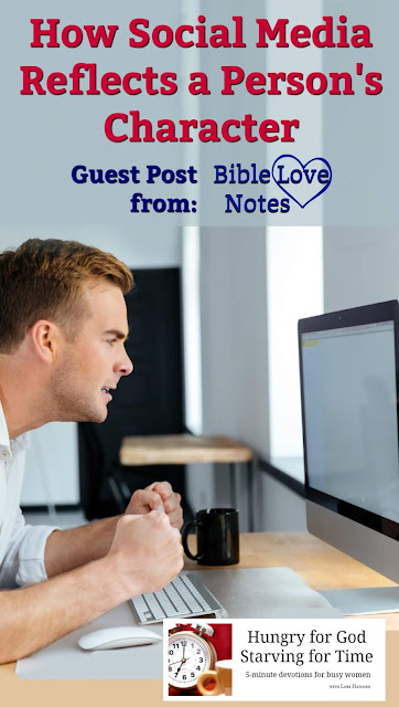 The comments we leave on social media reflect our character. This short devotion encourages Christians to examine their words and thoughts carefully.