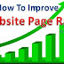 Website Page Rank Improve Kaise Kare