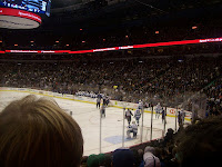 Vancouver Canucks hockey game at GM Place