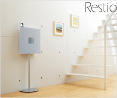 Yamaha Restio ISX-800 Free-standing Speaker System For iPod Pictures