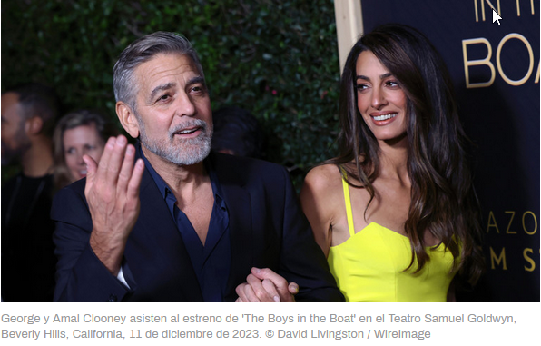 La fundación de George Clooney 'acosando' a los periodistas rusos – Moscú