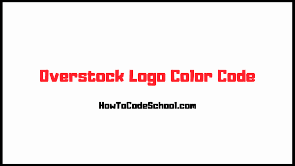 Overstock Logo Color Code