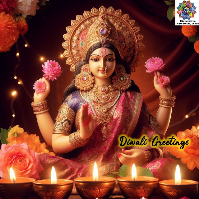 Goddess Luxmi Diwali Greetings