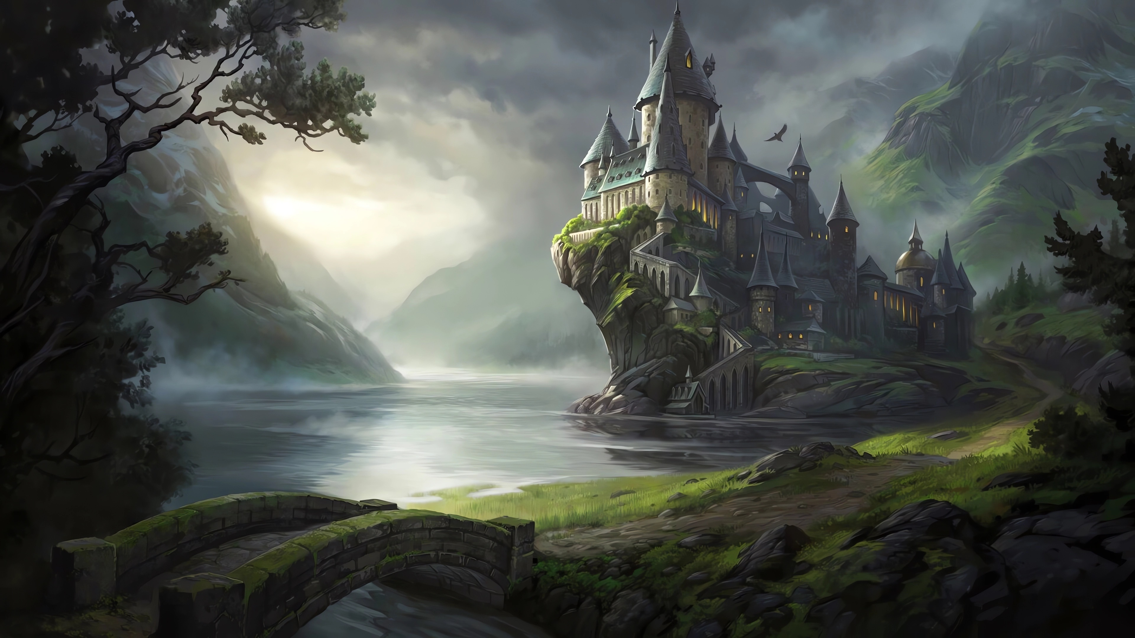 Hogwarts Hogwarts Castle HD wallpaper  Pxfuel