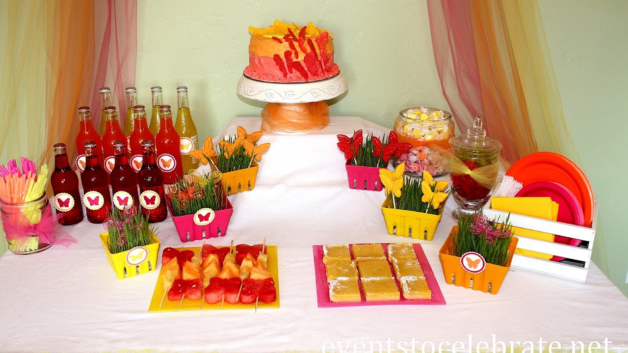 Spanish Themed Party Food