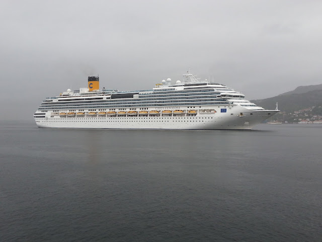 Cruise ships in Bergen, Norway