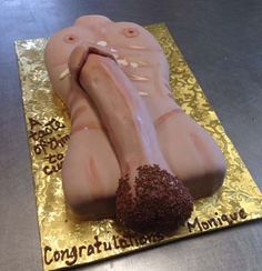 All Girls Party thick penis cake image