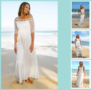 Maui Wedding dresses Pictures