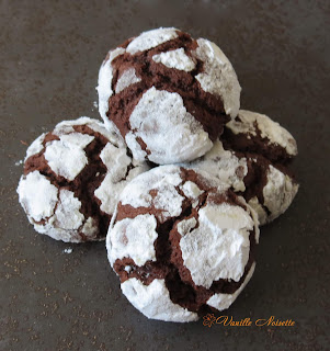 CRINKLES, petits moelleux au chocolat 