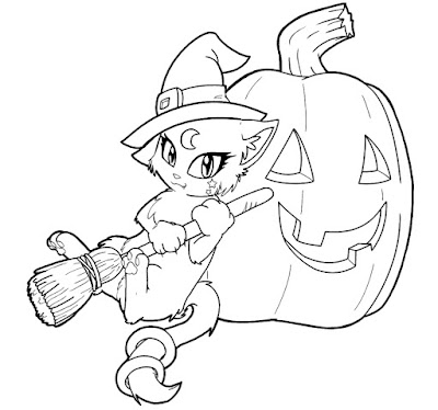 Desenhos do Halloween para Colorir e Imprimir