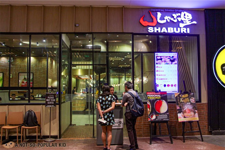 Shaburi Japanese Hotpot in Uptown Mall. BGC