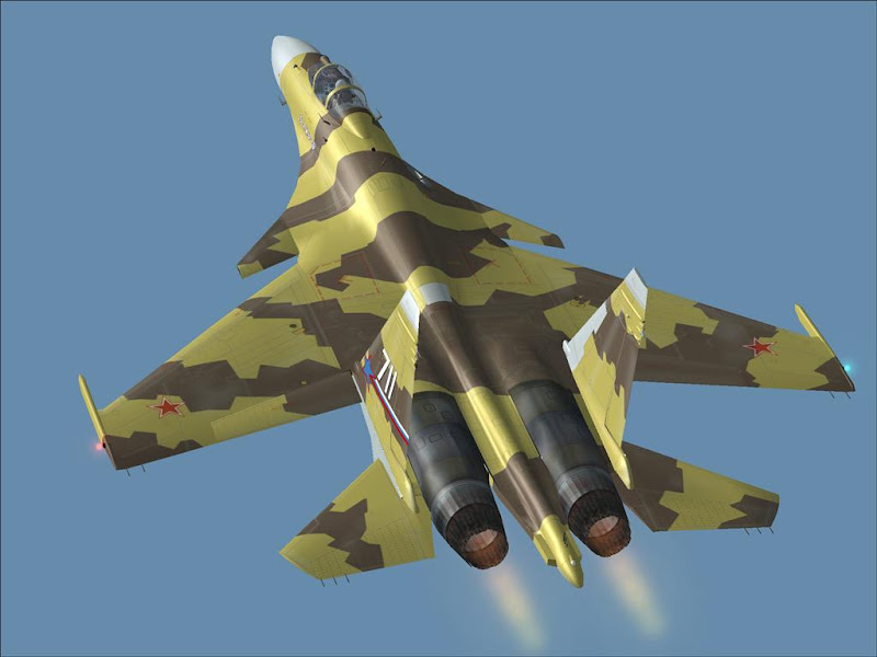 Su-37 Terminator Super-Flanker Fighter