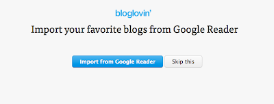 Google Reader to Bloglovin