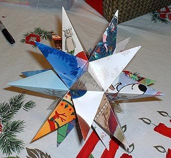 A Beautiful Christmas Card Star