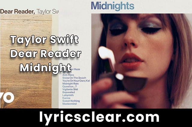 Taylor Swift – Dear Reader Lyrics