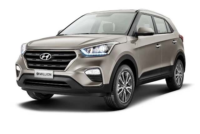 Hyundai lança versão 1 Million do HB20 e Creta