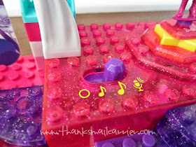 Mega Bloks Barbie Stage controls