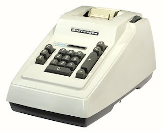 electric 10-key adding machine