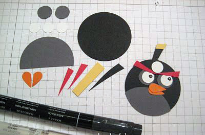 how paper angry birds made